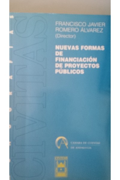 Nuevas formas de financiación de proyectos públicos